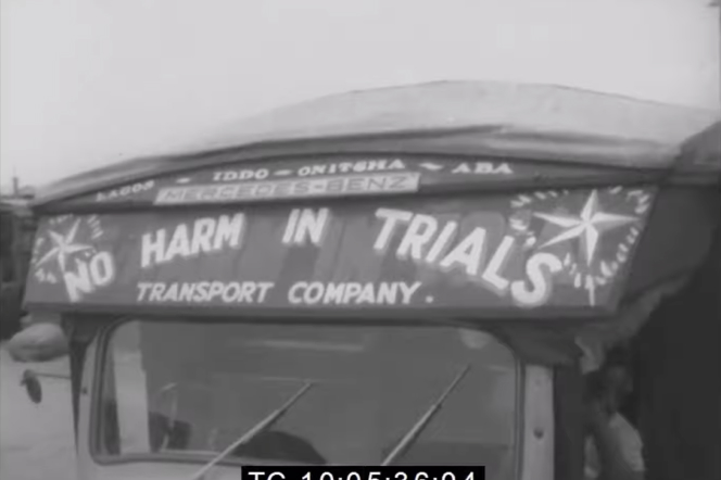 Fig. 5, No Harm in Trials Transport Company, October 1960 Reuters News Archive.