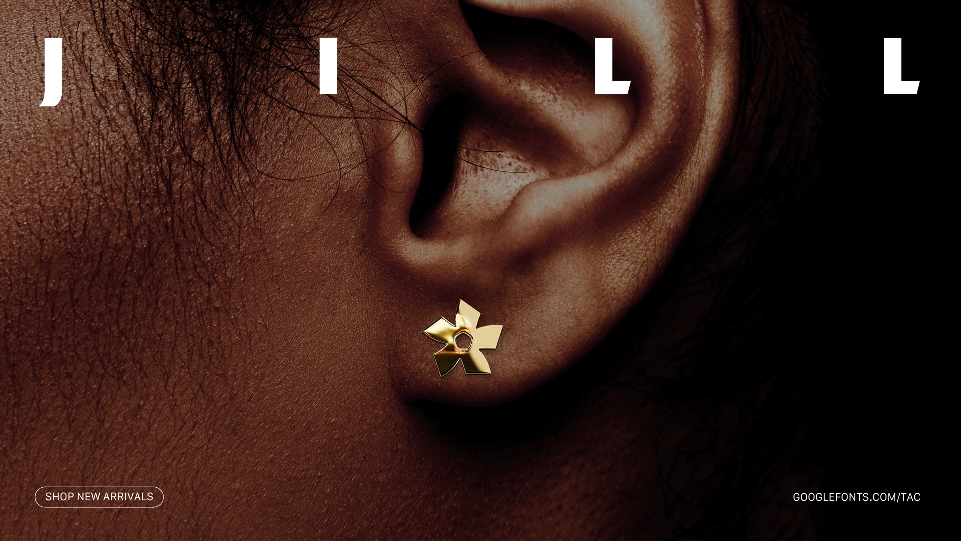 Tac Jill earings mockup